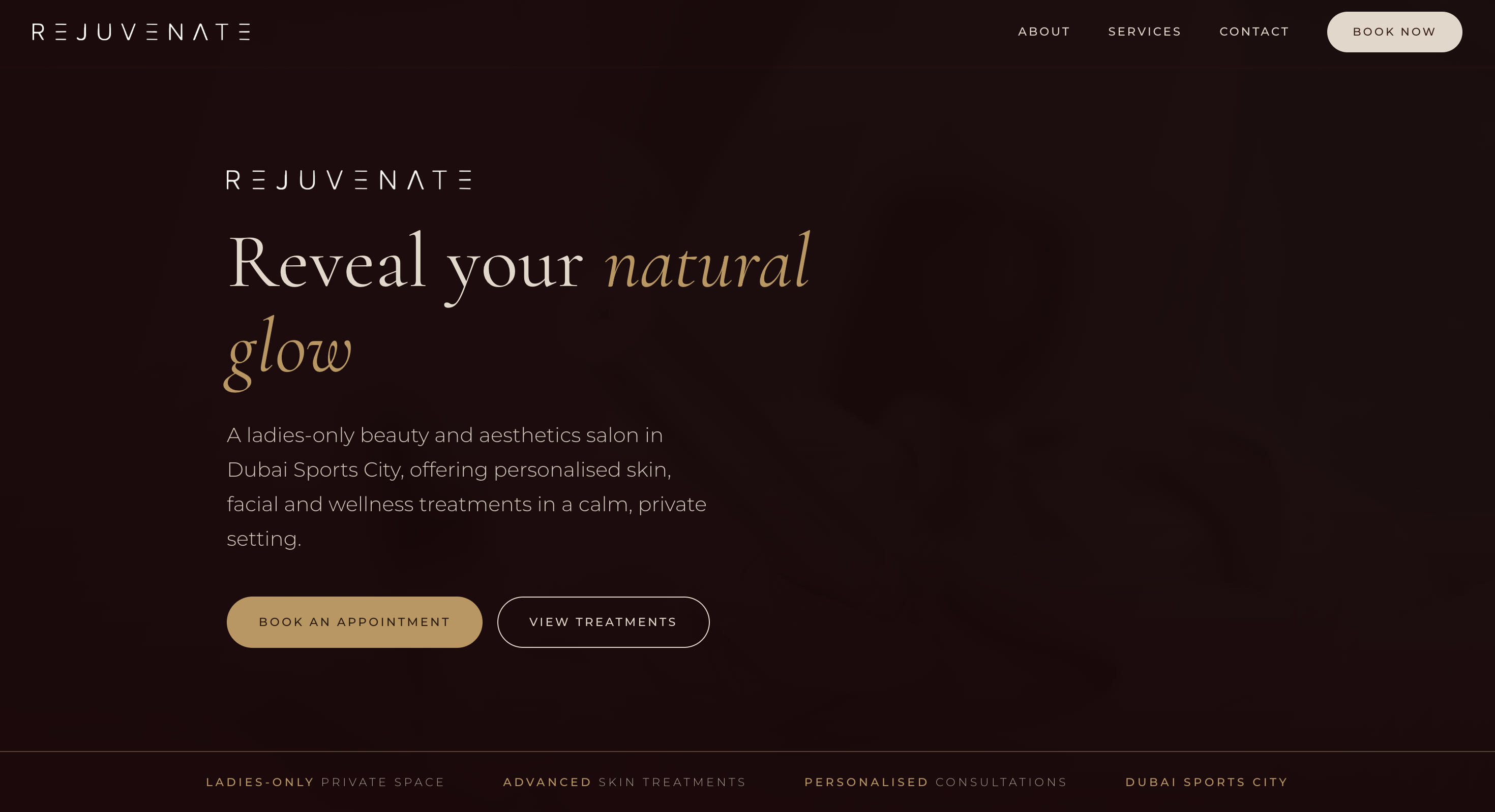 Rejuvenate website preview
